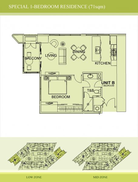 garden towers 1 bedroom makati city